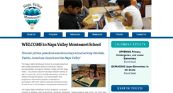 Desktop Screenshot of napavalleymontessori.com